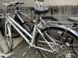 久米郡久米南町で処分した自転車