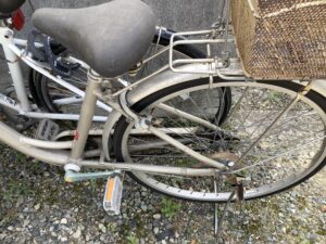 倉敷市玉島で処分した自転車