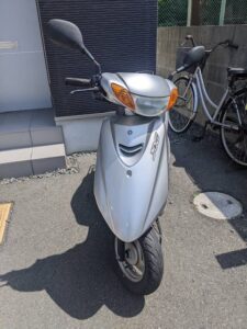 和気郡和気町で処分したバイク