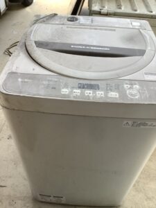 赤磐市下市で処分した洗濯機