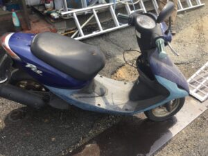 笠岡市三番町で処分したバイク