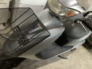 笠岡市でバイクの回収から処分までさせて頂きました。