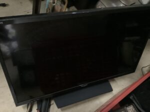 久米郡久米南町でテレビの処分をさせて頂きました。