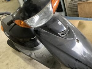 井原市七日市町で処分したバイク