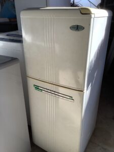 総社市三須で処分した冷蔵庫