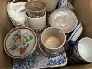 井原市西江原町で処分した食器