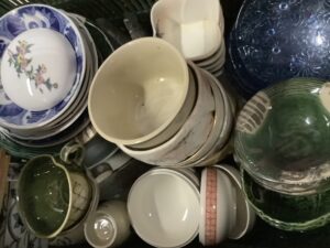 井原市西江原町で処分した食器