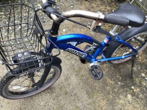和気郡和気町で処分した自転車