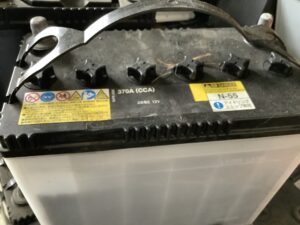 岡山市北区で処分したバッテリー
