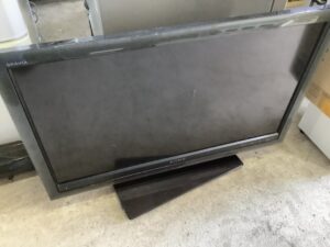 真庭市でテレビの引き取りから処分までさせて頂きました。