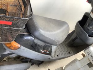 岡山市北区でバイクの回収から処分までさせて頂きました。