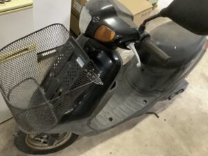岡山市北区でバイクの引き取りから処分までさせて頂きました。