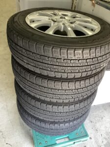 倉敷市宮前で処分したタイヤ