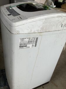 勝田郡奈義町で洗濯機の引き取りから処分までさせて頂きました。