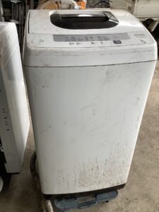 勝田郡奈義町で洗濯機の回収から処分までさせて頂きました。