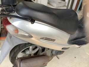 岡山市中区で処分したバイク
