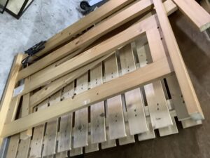 浅口市鴨方町で処分したベッド