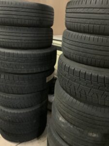 倉敷市玉島で処分したタイヤ