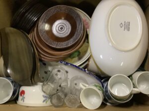 岡山市南区で処分した食器