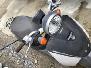 井原市美星町でバイクの引き取りから処分までさせて頂きました。