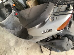 岡山市北区でバイクの回収から処分までさせて頂きました。