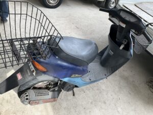 倉敷市阿知でバイクの引き取りから処分までさせて頂きました。