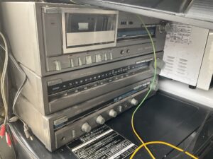 瀬戸内市牛窓町で処分したオーディオ機器