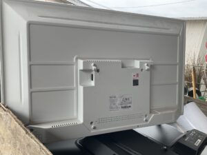 浅口郡里庄町で洗濯機の回収から処分までさせて頂きました。