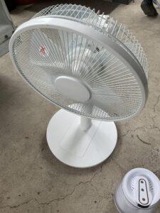 英田郡西粟倉村で処分した家電