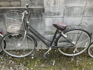 岡山市東区で処分した自転車