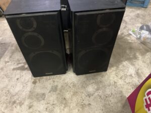 赤磐市下市で処分したスピーカー