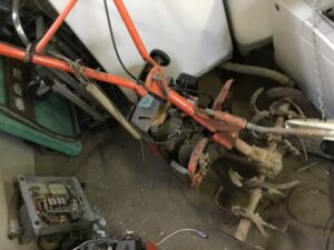 久米郡久米南町で処分した農機具