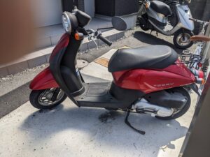 和気郡和気町でバイクの回収から処分までさせて頂きました。