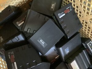 高梁市でバッテリーの引き取りから処分までさせて頂きました。