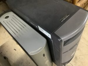 都窪郡早島町でパソコンの回収から処分までさせて頂きました。