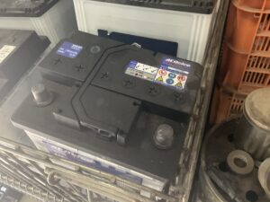 岡山市東区でバッテリーの引き取りから処分までさせて頂きました。