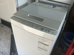 岡山市東区で洗濯機の引き取りから処分までさせて頂きました