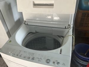 和気郡和気町で洗濯機の引き取りから処分までさせて頂きました。
