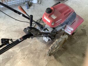 笠岡市吉田で処分した農機具