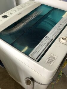 小田郡矢掛町で洗濯機の回収から処分までさせて頂きました。