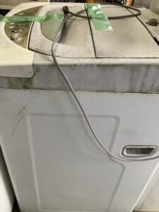 小田郡矢掛町で洗濯機の回収から処分までさせて頂きました。