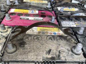 岡山市南区でバッテリーの回収から処分までさせて頂きました。