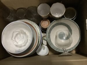 岡山市北区で処分した食器