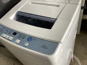 赤磐市で洗濯機の回収から処分までさせて頂きました。