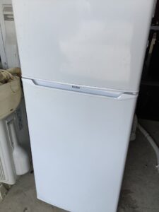 倉敷市中庄で冷蔵庫の回収から処分までさせて頂きました。