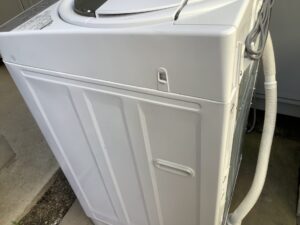 久米郡美咲町で洗濯機の回収から処分までさせて頂きました。