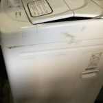 倉敷市で洗濯機の回収から処分までさせて頂きました。