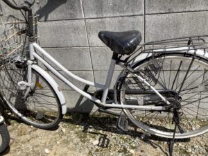 瀬戸内市邑久町で処分した自転車