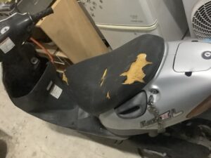 倉敷市沖でバイクの引き取りから処分までさせて頂きました。