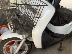 久米郡美咲町で処分したバイク
